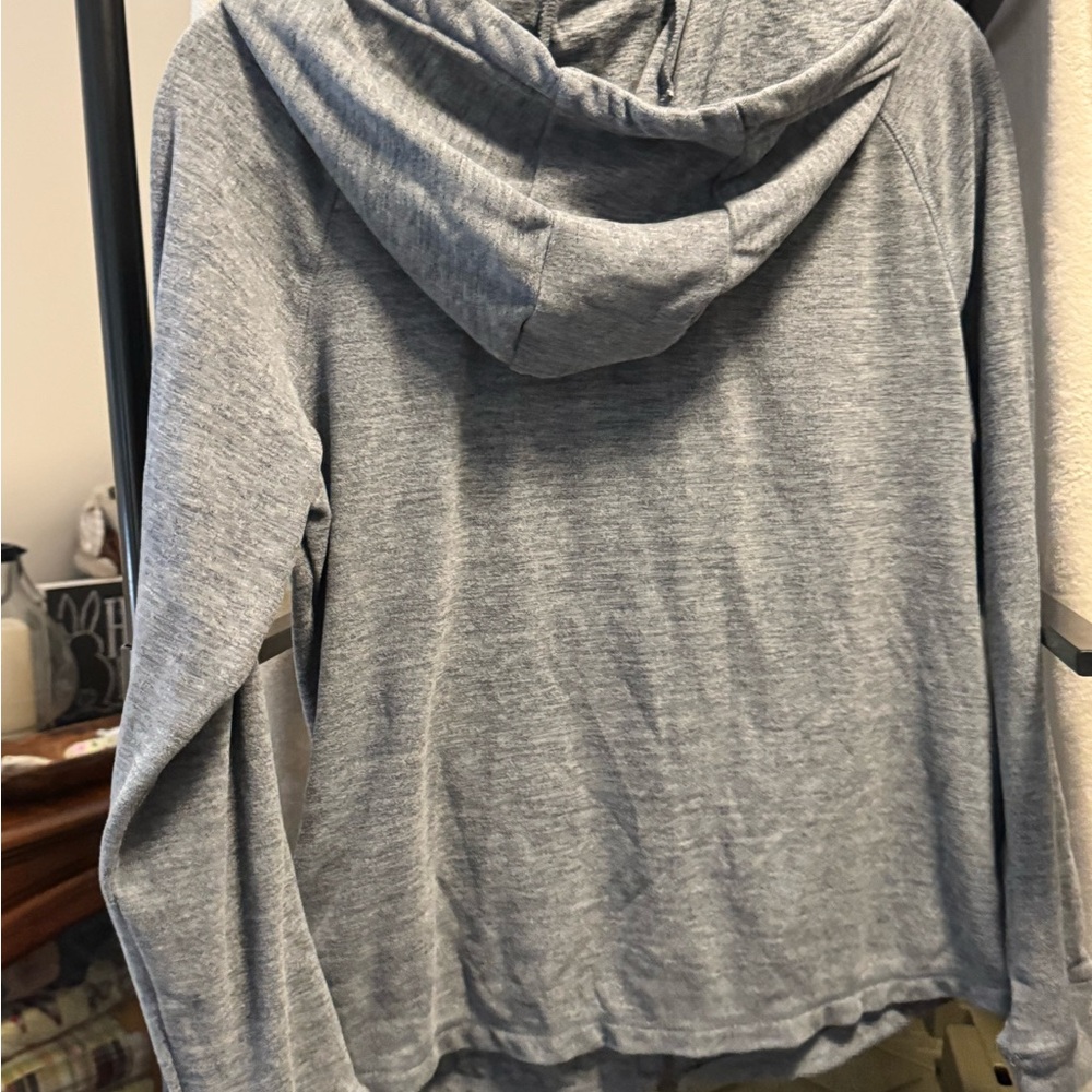 Avalanche Heather Gray Fleece-Lined Hoodie - Picture 2 of 3